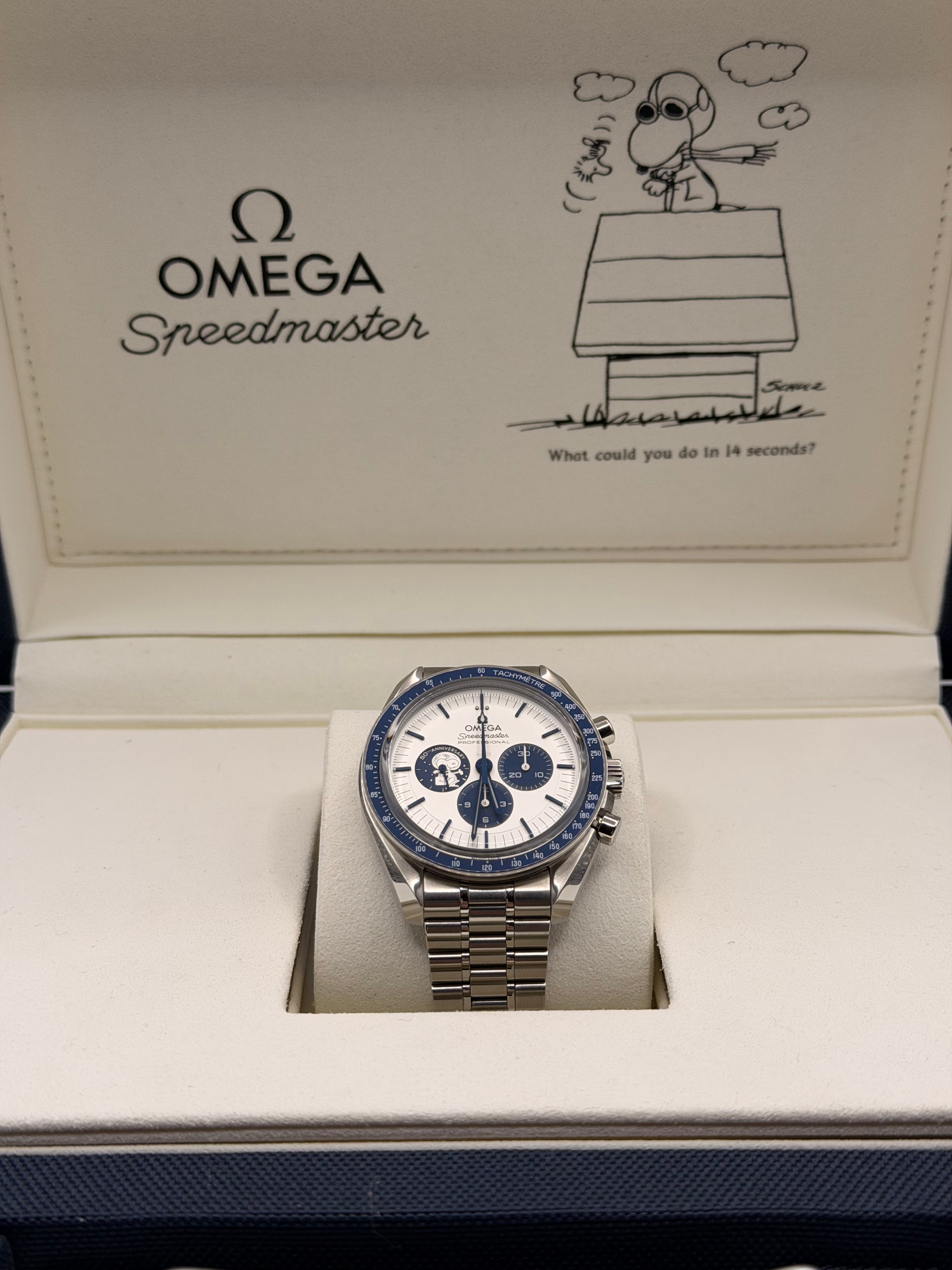 Omega Speedmaster 50th Anniversary ‘Snoopy’