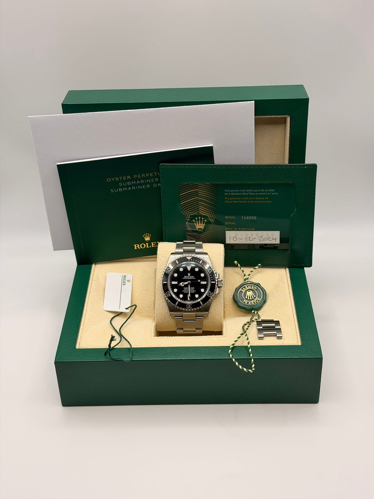 ROLEX SUBMARINER NO DATE - 124060
