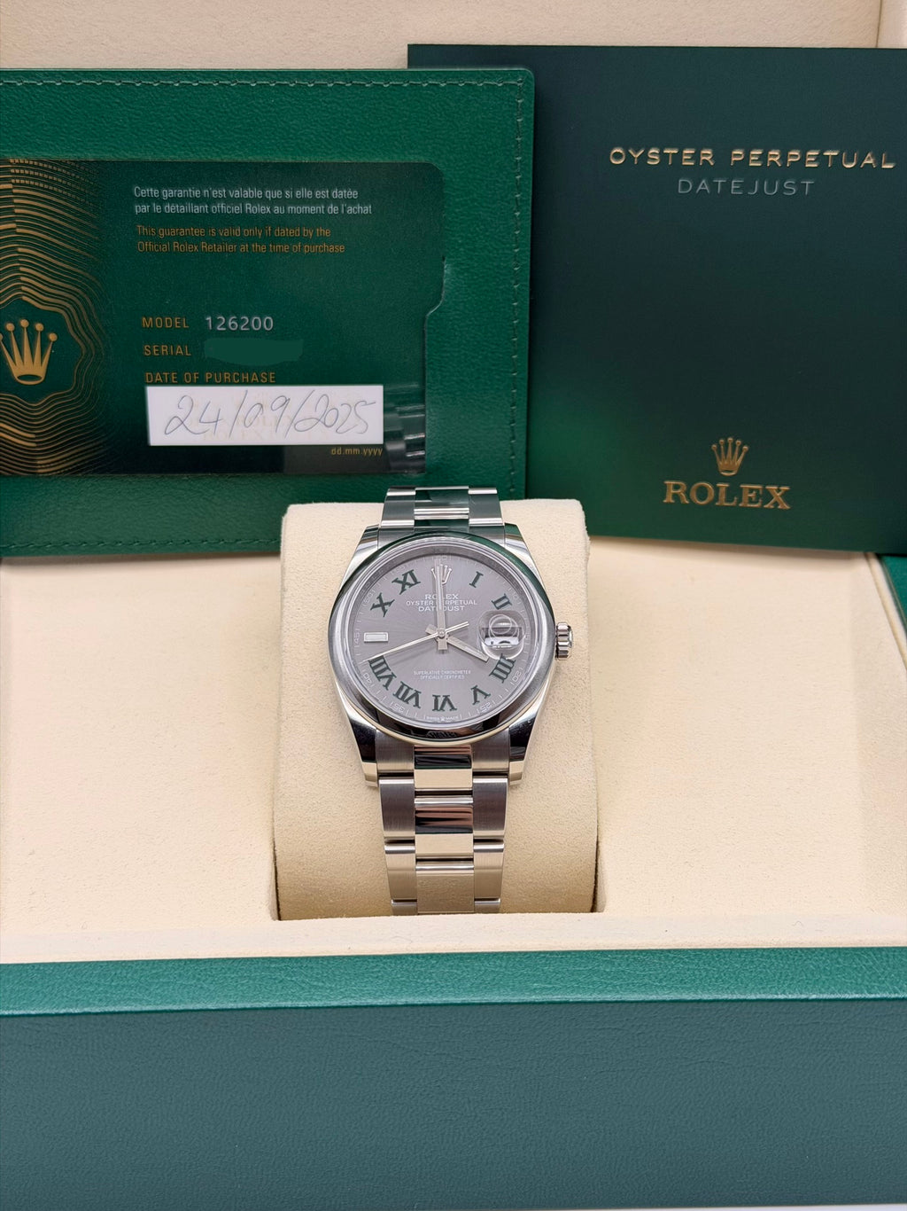 ROLEX DATEJUST 36 - 126200