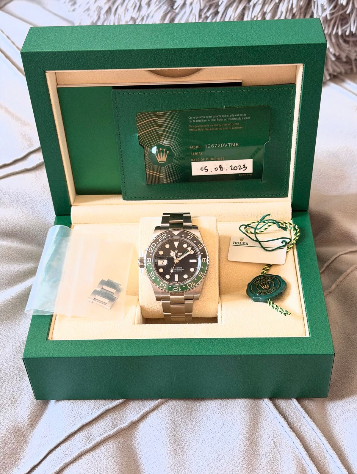 ROLEX GMT MASTER II - 126720VTNR